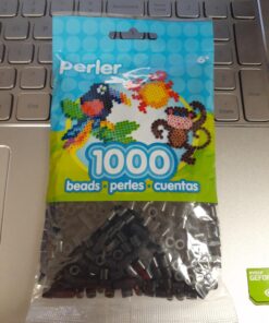 Perler Black Beads for Kids Crafts, 1000 pcs Perler Black Beads for Kids Crafts, 1000 Pcs Small 16 71IRTSILLWL