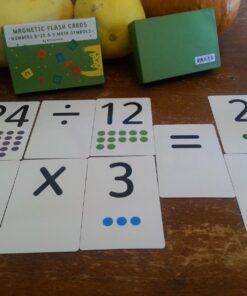 Attractivia Magnetic Number Flash Cards - Large 0-25 Math Cards, Early Addition and Subtraction, Multiplication, Division and Symbols, for Classroom Teachers, Homeschool, Toddlers, Kids and Adults 12 71ISYA2 BzL