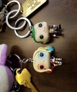 Funko POP Keychain: Suicide Squad - Harley Quinn Action Figure One Size Multi-colored 37 71ISmmS5ZVL