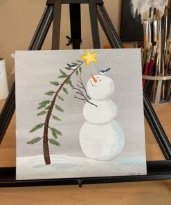 US Art Supply 8 X 8 inch Professional Artist Quality Acid Free Canvas Panel Boards for Painting 12-Pack (1 Full Case of 12 Single Canvas Board Panels) 8" x 8" 26 71ITqqdRYkL