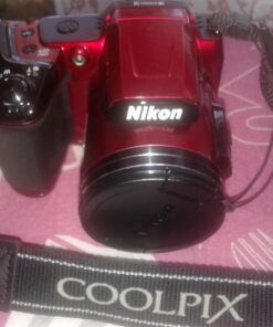 Nikon COOLPIX L840 Digital Camera with 38x Optical Zoom and Built-In Wi-Fi (Red) Red Base 61 71IUk5uaN8L