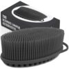 Avilana Silicone Body Scrubber, Gentle exfoliating Body Scrubber That's Easy to Clean, Lathers Well, Long Lasting, and More Hygienic Than Traditional Shower Loofah (Style 1-Gray) Style 1-gray 45 71IViwRKbQL