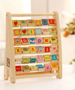 Hape Alphabet Abacus, L: 10, W: 4.7, H: 12.6 inch 26 71IVmknq4oL