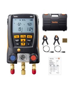 testo 550 I Digital Manifold Kit for air conditioning, refrigeration systems and heat pumps - with Bluetooth support Basic Kit 13 71IVs6s0d2L