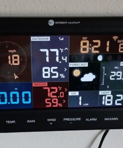 Ambient Weather WS-2902 WiFi Smart Weather Station Base Console + Array 49 71IWGr5UD L