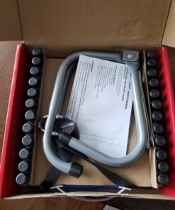 First Alert Two-Story Fire Escape Ladder, Steel, Anti-Slip, EL52-2, Black 41 71IWJzsnBKL