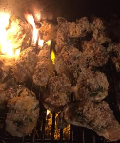 HiCoup Oyster Shucking Knife and Glove Kit - Clam and Oyster Knife Shucker Set with Stainless Steel Seafood Opener Tool, Wood Handle and Gloves 54 71IWVKoqLbL