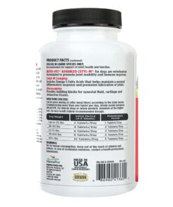 Nutri-Vet Cetyl-M Advanced Joint Action Formula Chewable Tablets 360 ct 10 71IXmEG T5L