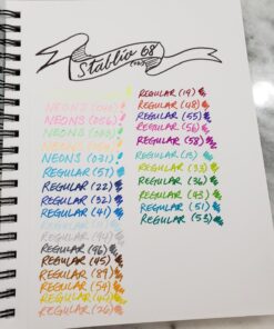 Premium Felt Tip Pen - STABILO Pen 68 - Wallet of 30 - Assorted colors incl 6 Neon 30 Count (Pack of 1) Multicolor 32 71IY0EhYGLL