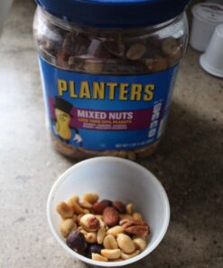 PLANTERS Salted Mixed Nuts, Party Snacks, Plant-Based Protein, 27 Oz Canister 27 Ounce (Pack of 1) 13 71IYGF8Q CL