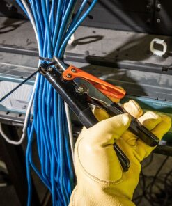 Klein Tools 86570 Tie Tensioning Tool, for Ties Rated at 120 to 250-Pound, Supplies up to 65-Pound of Tension, Handle Grips for Comfort 17 71IYekHOQcS