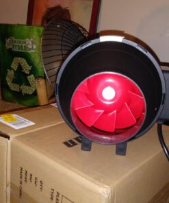 VIVOSUN R4 4 Inch 190 CFM Inline Duct Ventilation Fan with Variable Speed Controller for Grow Tent 44 71IYtwVfYeL