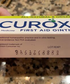 CUROXEN First Aid Antibiotic Ointment, 0.5oz | All-Natural & Organic Ingredients (0.5 Ounce) 0.5 Ounce 10 71IYz9boxwL