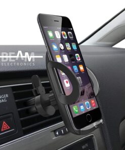 Alternative view of Beam Electronics Car Phone Holder Mount, Phone Car Air Vent Mount Holder Cradle Compatible for iPhone 12 11 Pro Max XS XS XR X 8+ 7+ SE 6s 6+ 5s 4 Samsung Galaxy S4-S10 LG Nexus Nokia