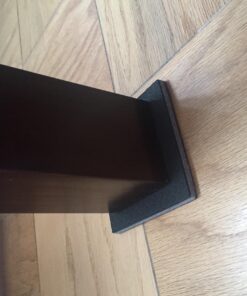 SlipToGrip Non Slip Furniture Gripper Pads | Non Skid Surface Pads Stop Sliding | Pre-Scored Multi Pack with 3/8" Felt Core (8 Pads) | Create Custom Sizes 4", 2", 1" | Anti Slip Rubber Protects Floors Square 8 pack 40 71IZEMKs3GL