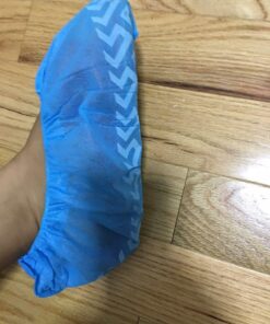 Cleaing Disposable Boot & Shoe Covers Non Slip 100 Pack (50 pairs) for Indoors Fit Shoe Sizes Women's 7 to Men's 12 Large / 50 Pairs 46 71IZeeYdgGL