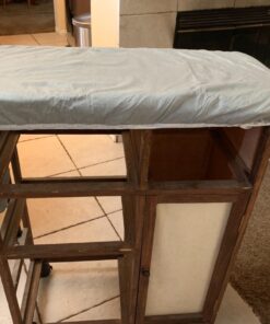 Epica Ironing Board Cover and Pad - Standard Size 15x54 Padded Ironing Board Covers, Heat Reflective Coating, Elastic Edge, Thick Pads, Scorch & Stain Resistant Iron Board Cover with Padding Grey Gray 41 71IaZP26DzL 2