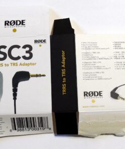 Rode SC3 3.5mm TRRS to TRS Cable Adaptor for smartLav Microphone 19 71IcJYV2G4L