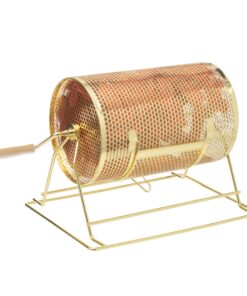 Midway Monsters Brass Raffle Spinning Drum| Spinning Raffle Box for Bingo Balls, Chips, Tickets| Small Drum & 2000 Tickets 9 71IcPtANiL