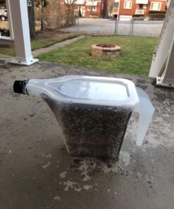 More Birds 3N1 Bird Seed Super Tote and Storage, 5 lb Seed Capacity 26 71IfYAk0PL