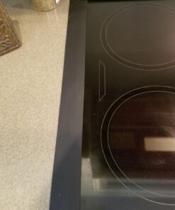 ITEMporia Silicone Stove Gap Covers (2 Pack), Easy Clean Heat Resistant Oven Gap Filler To Seal Between Stovetop and Counter (25 Inches, Black) 25 Inches 32 71IgKemkzML