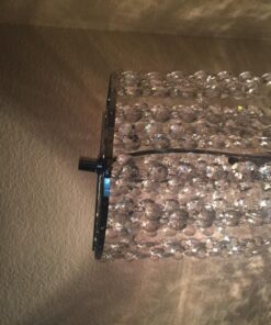 SH Lighting Crystal Inspired Table Desk Lamp - Features Convenient Pull Chain - 19" Tall Great for Bedrooms, Living Rooms, or Offieces - Chrome Silver 26 71IgNdB wXL