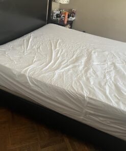 Utopia Bedding Zippered Mattress Encasement King - 100% Waterproof and Bed Bug Proof Mattress Protector - Absorbent, Six-Sided Mattress Cover 1 35 71Ih2FVcJoL