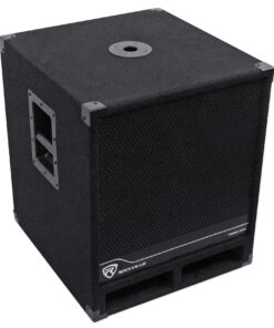 Alternative view of Rockville RBG15S 1600w Active Powered PA Subwoofer w/DSP + Limiter Pro/DJ, 15 inch, Black