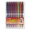Pilot, FriXion Ball Erasable & Refillable Gel Ink Pens, Fine Point 0.7 mm, Pack of 8, Assorted Colors 8 Count (Pack of 1)