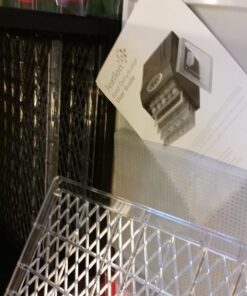 Ivation 6 Tray Countertop Digital Food Dehydrator Drying Machine 480w with Preset Temperature Settings, Auto Shutoff Timer and Even Heat Circulation for Beef Jerky, Fruits, Vegetables & Nuts 6 Tray - Standard 49 71Ihb68i2L