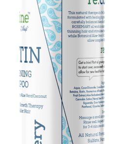 Biotin Shampoo for Hair Growth - Thickening Shampoo for Hair Loss All Natural for Thinning Hair - Rosemary Aloe Vera Coconut - for Women Men - Sulfate Free Paraben Free - Safe for Color Treated Hair 22 71IjBZt6nL