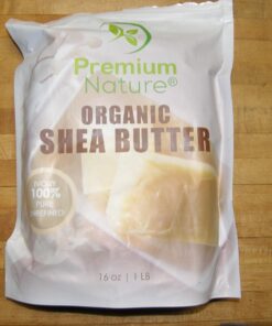 Premium Nature Organic Shea Butter - Pure & Raw Virgin Unrefined Body Butter - Dry Skin Care, Scar & Stretch Mark Cream, 16 oz 31 71Iji0wyGmL