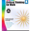 Spectrum Critical Thinking for Kindergarten Math Workbook—Grade K State Standards, Counting Numbers, Learning Shapes, With Answer Key for Homeschool or Classroom (128 pgs) 2 71Ijolm8XTL