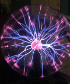 Plasma Ball Light 8" Inch, Interactive Touch Sound Response Science Lamp Orb Tabletop 16 71IkDgjgIgL
