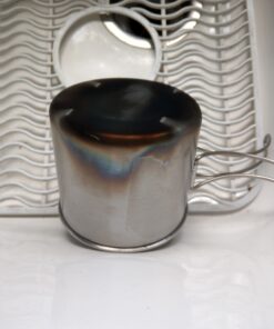 Esbit Ultralight Folding Pocket Stove with Six 14g Solid Fuel Tablets steel, Small - Original 45 71ImOaMqnL