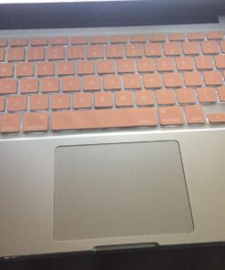 MOSISO Silicone Keyboard Cover Compatible with MacBook Air 13 inch A1466 A1369 2010-2017&Compatible with MacBook Pro 13/15 inch (with/Without Retina Display, 2015 or Older Version), Rose Quartz 45 71InSgE5MGL 2