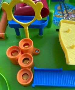 TOMY Games Screwball Scramble Marble Run Game for Kids - Timed Marble Maze Kids Games - Cooperative Board Games for Family Game Night - 1-4 Players - Ages 5 Years and Up Multicolored 36 71IoFT3sC0L