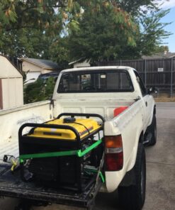 Champion Power Equipment 100302 4000-Watt RV Ready Open Frame Inverter, Yellow 4000-Watt + Gas + Manual Start 55 71IodeMWZL