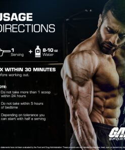 GAT SPORT Nitraflex Advanced Pre-Workout Powder, Increases Blood Flow, Boosts Strength and Energy, Improves Exercise Performance, Creatine-Free (Watermelon, 30 Servings) Watermelon 30 Servings (Pack of 1) Standard Packaging 20 71IpAVzJhL