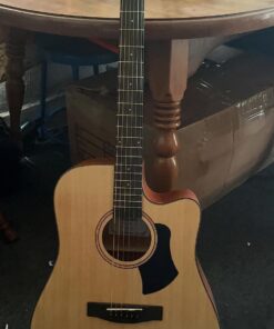 Donner Acoustic Guitar Kit for Beginner Adult Teen Full Size Cutaway Acustica Guitarra Starter Bundle Set with Bag Strap Tuner Capo Pickguard Pick, Right Hand 41 Inch Natural, DAG-1C/DAD-110C 39 71IpMsHFjzL