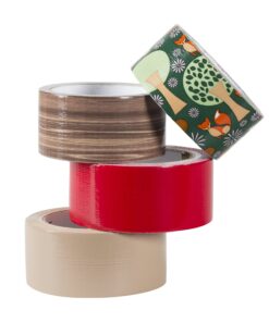 Duck Brand Printed Duct Tape Single Roll, Woodgrain (283051) 28 71IpRjg7mrL