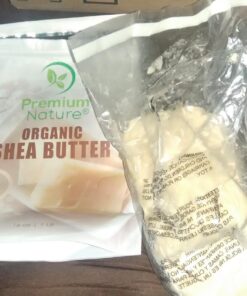 Premium Nature Organic Shea Butter - Pure & Raw Virgin Unrefined Body Butter - Dry Skin Care, Scar & Stretch Mark Cream, 16 oz 39 71IpcfBbknL