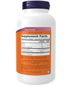 Sunflower Lecithin 1200 mg Soy-Free, Non-GMO - 200 Softgels 200 Count (Pack of 1) 22 71Ipwe57KL