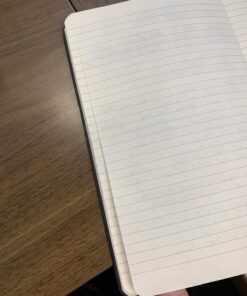 Amazon Basics Classic Notebook, Line Ruled, 240 Pages, Black, Hardcover, 5 x 8.25-Inch 71 71Iqsb0xjGL