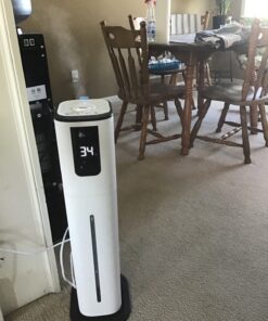 LEVOIT OasisMist 1000S (10L) Smart Humidifier for Home Large Room Bedroom, Last 100 Hours, Cover up to 600ft², Easy Top Fill, Remoter & Voice Control, Auto Mode, 360° Nozzle, Aroma Box, Quiet, White Cool Mist 10L 25 71Ir5vyzmYL