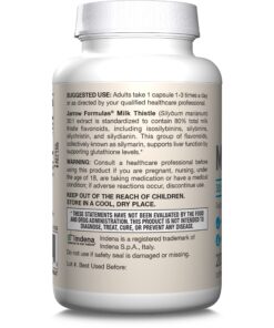Jarrow Formulas Milk Thistle 150 mg With 30:1 Standardized Silymarin Extract, Dietary Supplement for Liver Function Support, 200 Veggie Capsules, 66-200 Day Supply 200 Servings (Pack of 1) 40 71IsryeliAL