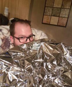 Kangaroo Emergency Thermal Blankets (Pack of 10) Original Version 21 71IsycVz L