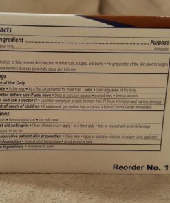 PVP Iodine Wipes 100-Pack 100 Count (Pack of 1) 16 71It6ikcnyL