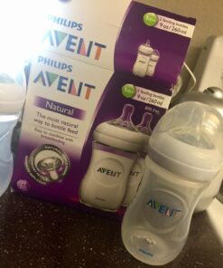 Philips AVENT BPA Free Natural Polypropylene Bottle, 9 Ounce, 2 Pack 33 71IuHoiuWxL