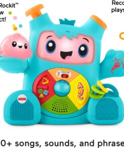 Fisher-Price Learning Toy Dance & Groove Rockit With Interactive Music Lights And Phrases For Infants And Toddlers 17 71IvmWyueL 1